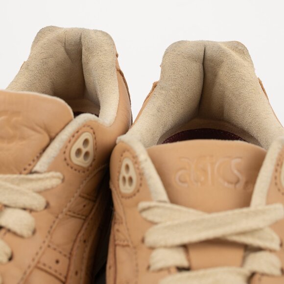 Asics Gel Saga Tiger Marzipan Tan Leather M 5 W 6.5 - Picture 12 of 15